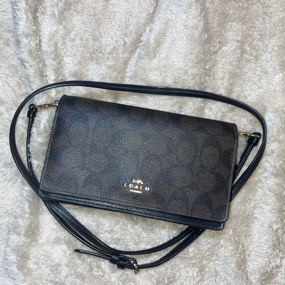 Coach Crossbody Bag in Black and Brown